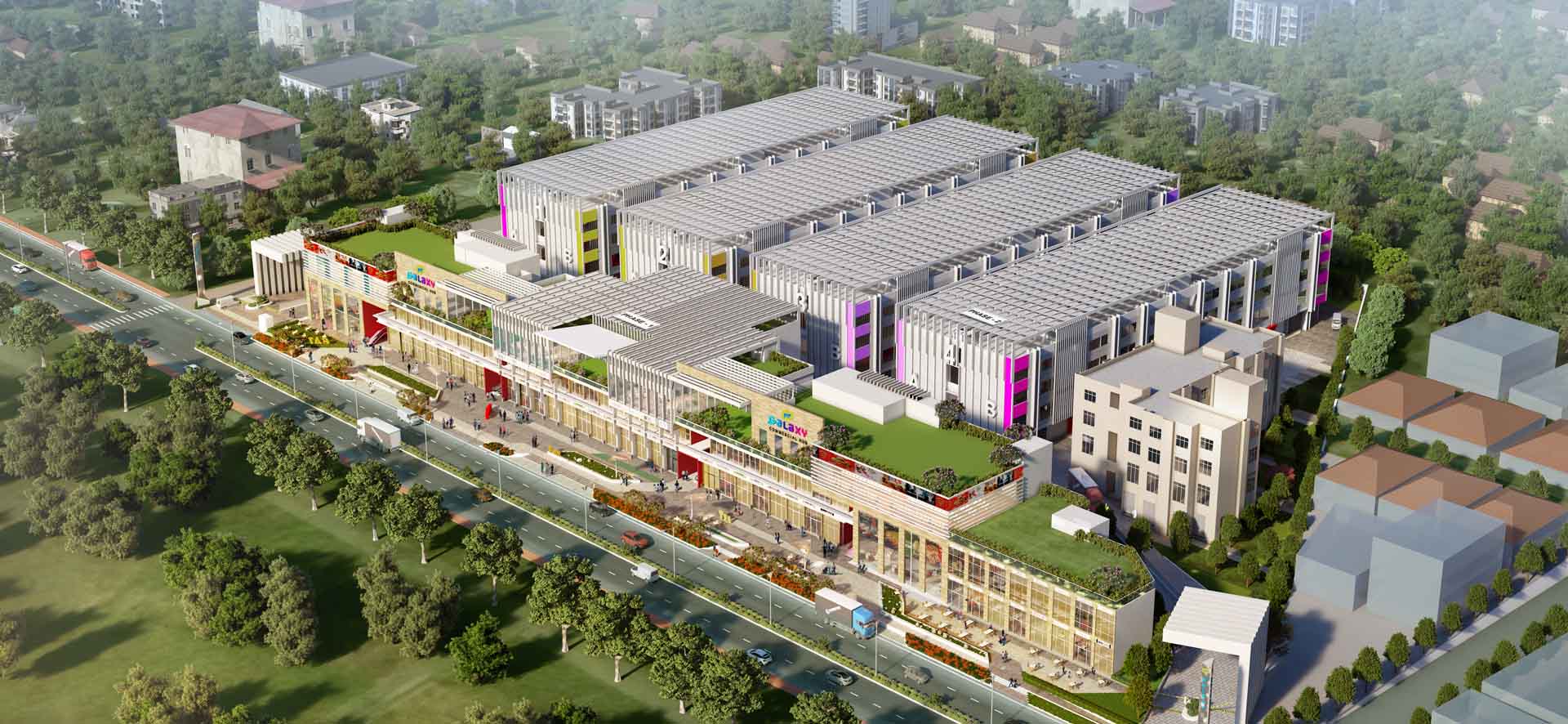 GNP Group Galaxy Arial View